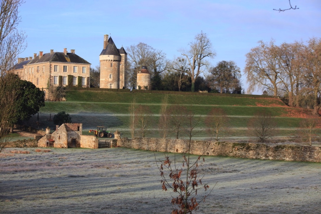 Vue des Terrasses en hiver